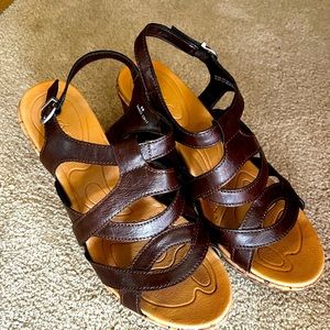 Brown BOC heeled sandals